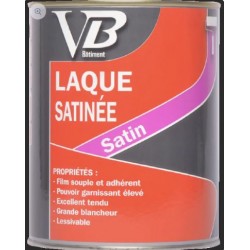 VB LAQUE SATIN 1L BLANC
