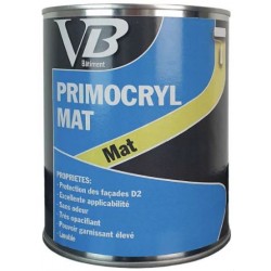 VB PRIMOCRYL MAT 1L BLANC
